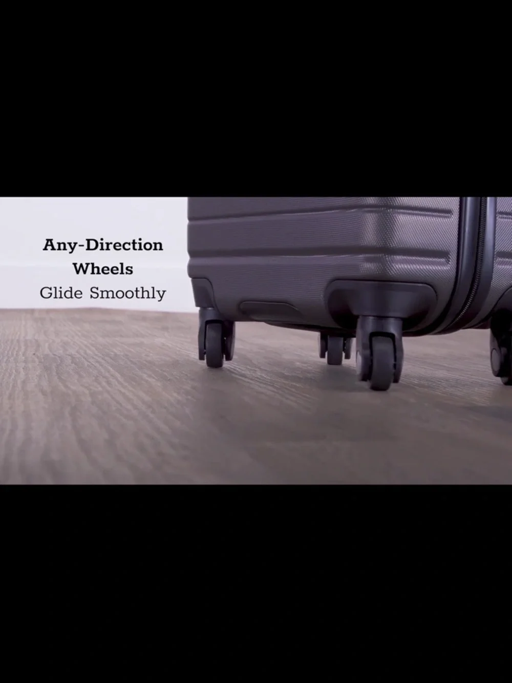 Skyway Epic 2.0 Hardside Carry-On 22 TSA Suitcase Hard Shell Luggage - Black